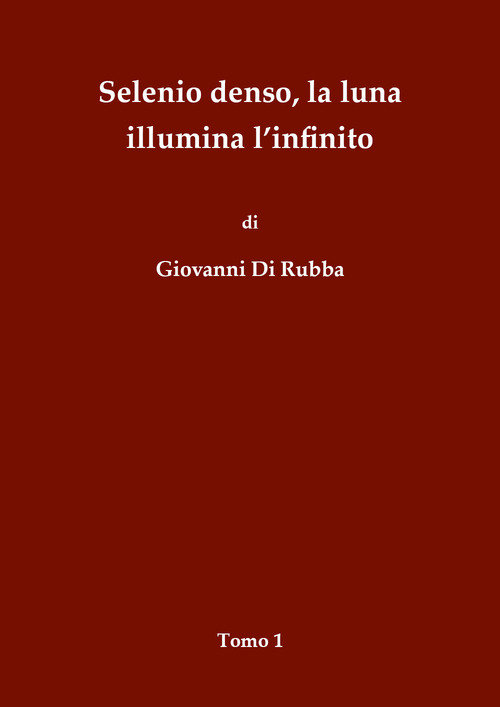 Selenio denso, la luna illumina l'infinito