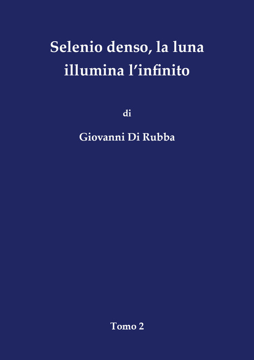 Selenio denso, la luna illumina l'infinito