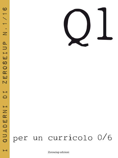 Per un curricolo 0/6